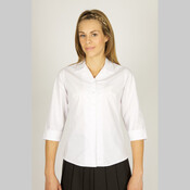 Rever Collar 3/4 Sleeve Blouse - Junior  