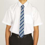 Copy of Short Sleeve Easycare Polycotton Shirts - Twin Packaging - Senior 