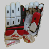 red sledgehammer cricket gloves - adult