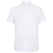 Modern short sleeve Oxford shirt