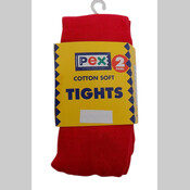 Red Soft Cotton Tights 