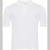 WHITE UNISEX POLO SHIRT
