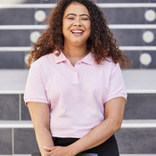 Fruit of the Loom Lady-Fit Premium Cotton Piqué Polo Shirt