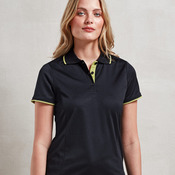 Women's contrast Coolchecker® polo