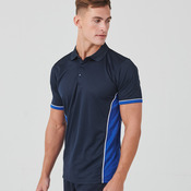 Finden + Hales Contrast Panel Polo Shirt