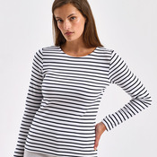 Women's Marinière coastal long sleeve tee