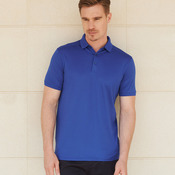 Stretch polo shirt with wicking finish (slim fit)
