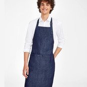 SOL'S Grant Denim Bib Apron with Pocket