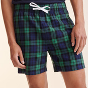 Tartan lounge shorts