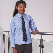 GIRLS TWIN PACK BLOUSE - L/S